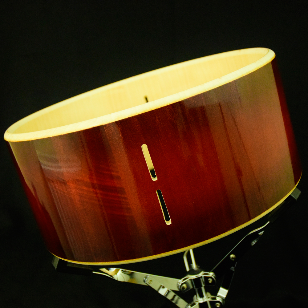 Solid Maple stave-shell for snare drum - Image 2