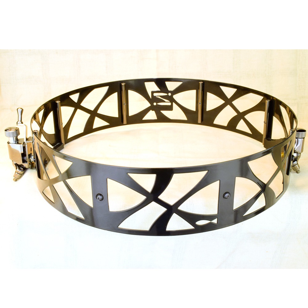 Snare drum hardware for free-floating snare drum