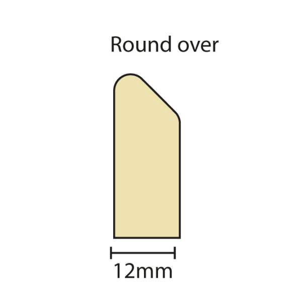 Bearing edge Rounded over
