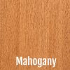 Mahogany wood grain