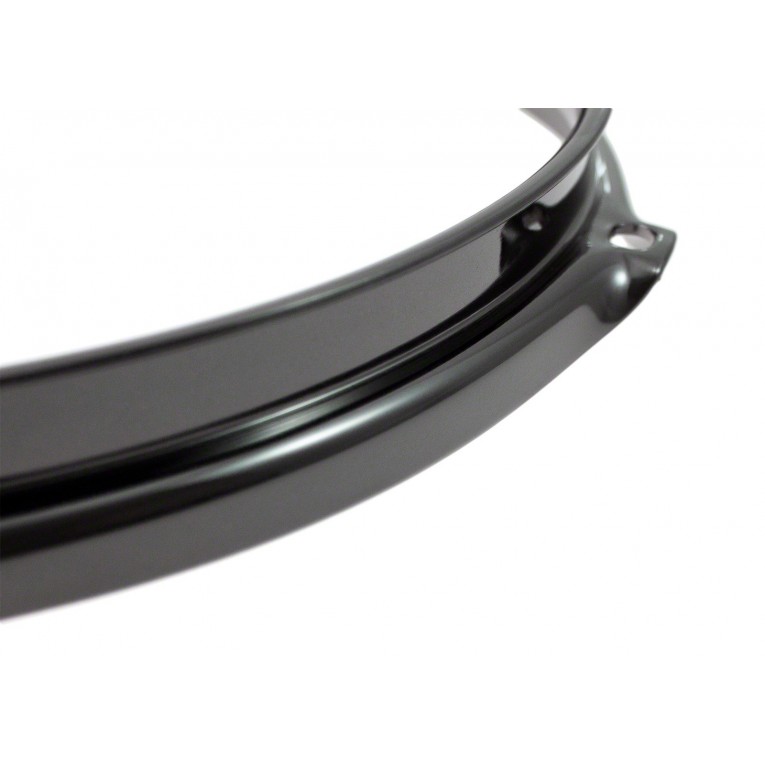 14" 8 Holes Black 3.0mm Super Triple Flange Drum Hoop - Image 2