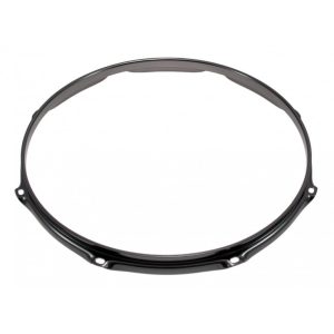 14" 8 Holes Black 3.0mm Super Triple Flange Drum Hoop