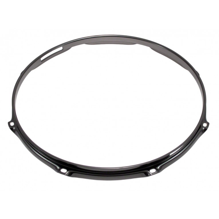 14" 8 Holes Snare Side Black 3.0mm Super Triple Flange Drum Hoop