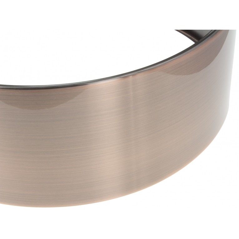 14" x 5.5" Brushed Copper Brass Shell - Snare Drum
