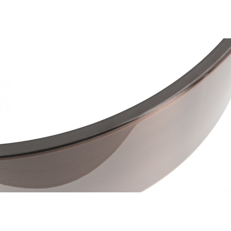 14" x 5.5" Brushed Copper Brass Shell - Image 4