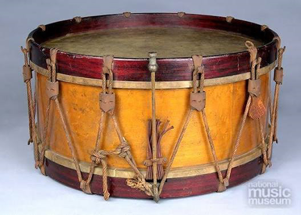 very old snare drum