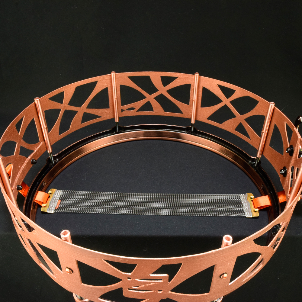 Copper free-floating snare 14x6.5 Die cast hoops